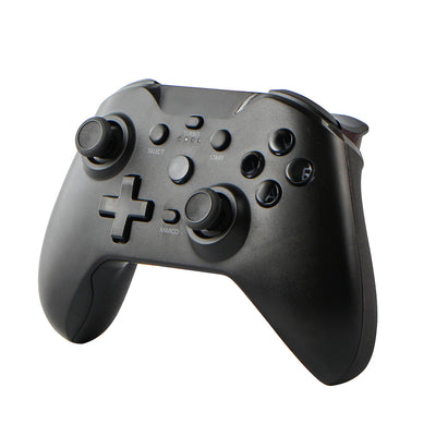 Blue Bluetooth wireless game controller with black joysticks and buttons for Android, iOS, PC, and Switch. - Image 9