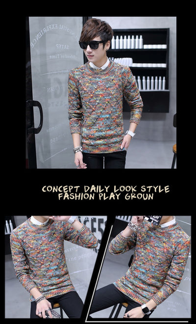 Suéteres Modernos para Hombre - Otoño e Invierno - Image 9