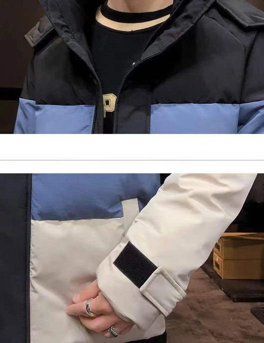 Chaqueta Hoodie de Algodón Grueso y Cálida para Jóvenes - Image 10