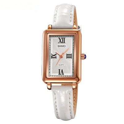 Reloj Retro Rectangular para Mujer - Resistente al Agua, Cuarzo de Precisión - Image 5