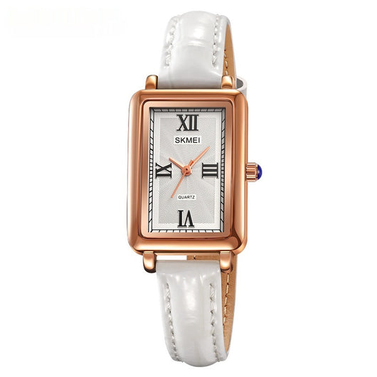 Reloj Retro Rectangular para Mujer - Resistente al Agua, Cuarzo de Precisión - Image 5