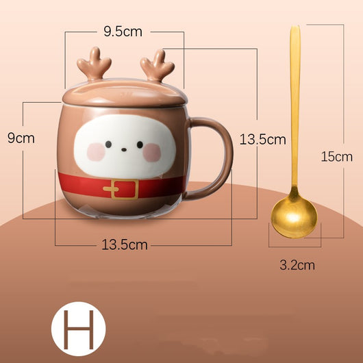 Taza de Cerámica Grande con Diseño Kawaii para Niñas - Image 11