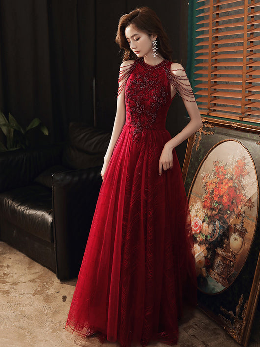 Vestido de Noche Elegante con Flecos para Fiesta y Compromiso - Image 15