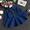 Vestido Denim para Niñas - Estilo Clásico y Versátil