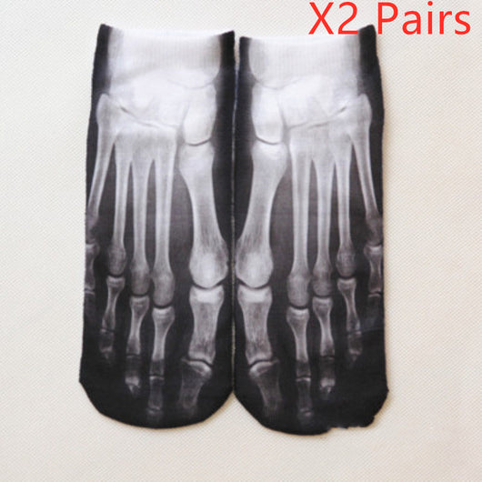 Calcetines Estampados 3D con Diseños Cartoon - Parejas y Unisex - Image 21
