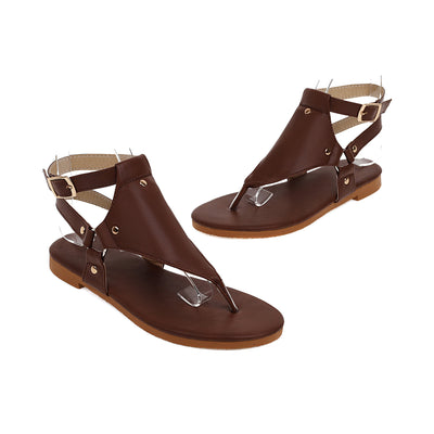 Chanclas Planas Estampado Cebra Mujer Sandalia Serpiente Talla Grande - Image 2