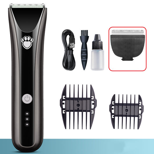 Cortapelo Eléctrico Silencioso Impermeable para Mascotas - Image 14