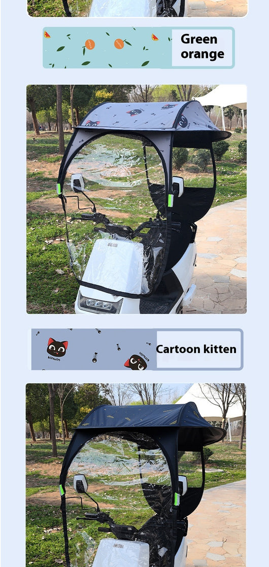 Toldo Protector Solar para Batería de Auto y Moto - Universal Cuatro Estaciones - Image 21