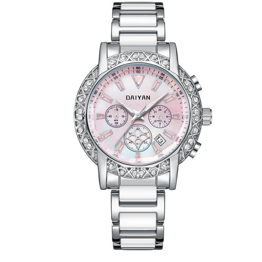 Reloj de Lujo Versátil para Mujer - Resistente al Agua con Diamantes - Image 5