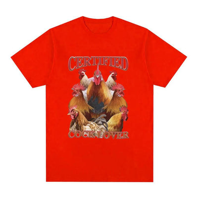 Playera Divertida para Mujer con Meme de Pollo Enamorado - Image 7