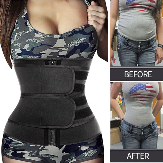 Faja Reductora Deportiva de Tres Bandas Reforzadas para Abdomen - Image 23