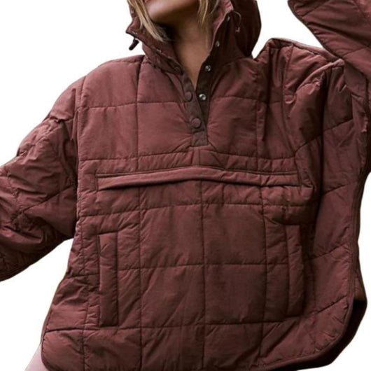 Abrigo de Algodón con Capucha para Mujer - Image 9