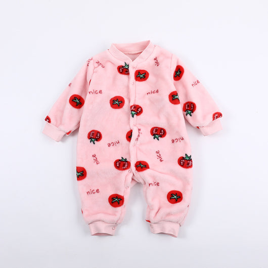 Pijama Enterizo Térmico para Bebé en Polar Coral Acolchado - Image 18