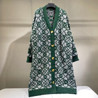 Cardigan Tejido Suelto Estilo Relajado para Otoño - Image 16