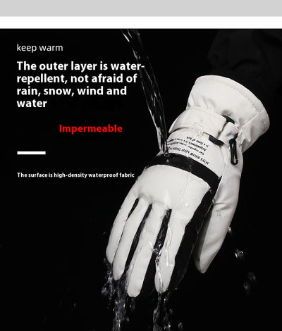 Guantes Térmicos Impermeables Antideslizantes para Esquí Mujer con Pantalla Táctil - Image 7