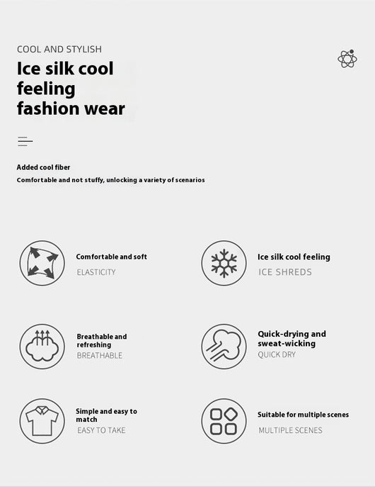 Overol Tipo Polo Ice Silk para Verano - Image 20