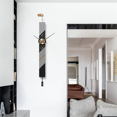 Reloj de Pared Minimalista Moderno para Sala de Estar