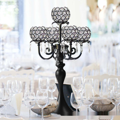 Candelabro de Cristal Luxury para Bodas y Eventos Elegantes - Image 4