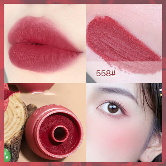 Labial Mate Aterciopelado de Larga Duración - Fórmula Antiadherente - Image 2