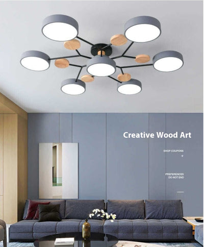 Lámpara de Techo Moderna Minimalista para Sala de Estar - Image 28