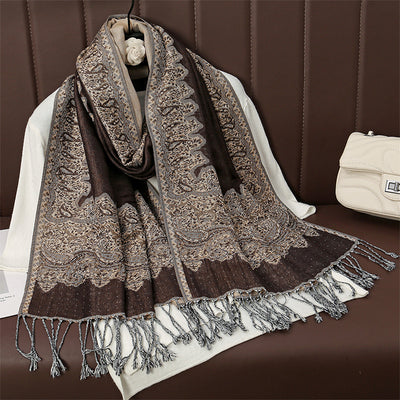 Chal Faux Cashmira Otoño-Invierno | Envolvente Cálido y Elegante - Image 31
