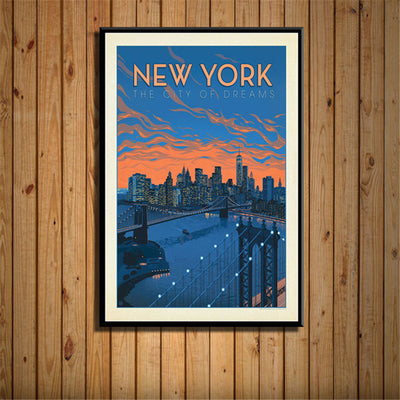 Póster Vintage de Viaje: Pintura en Lienzo de Paisaje Urbano Francés - Image 28