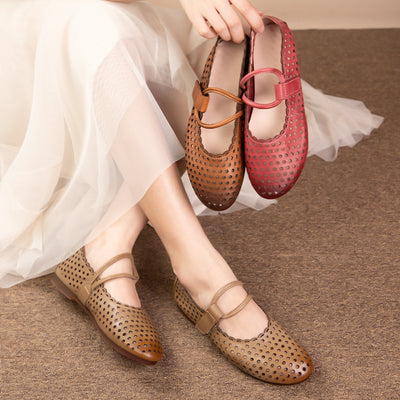 Sandalias Retro Transpirables de Corte Bajo - Comodidad y Estilo