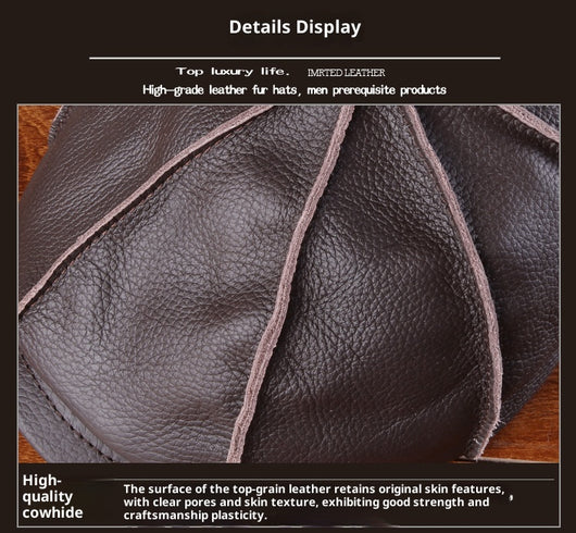 Gorra de Invierno para Adultos Mayores - Estilo Clásico con Visera - Image 9