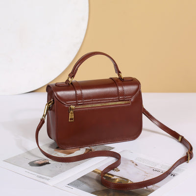 Bolso Tote de Cuero Vacuno Curtido al Vegetal - Gran Capacidad - Image 13