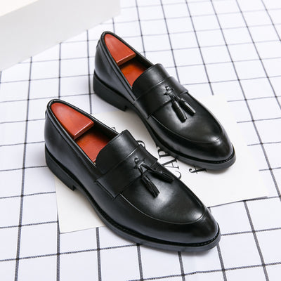 Mocasines Casuales para Hombre con Borla - Zapatos de Cuero Elegantes para Bodas - Image 5