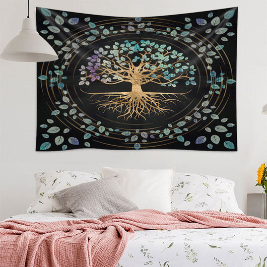 Tapiz Árbol de la Vida - Decoración Bohemia para Dormitorio y Sala - Image 41