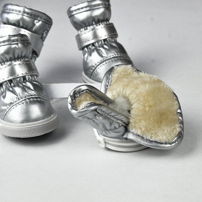 Botas Impermeables de Cuero PU para Perros - Abrigo Invernal - Image 13