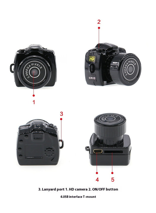 Cámara Digital Compacta para Deportes Extremos y Grabación en Movimiento - Image 13