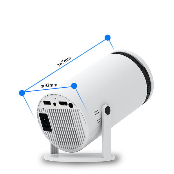 Proyector Portátil 4K Mini con Bluetooth para Cine en Casa