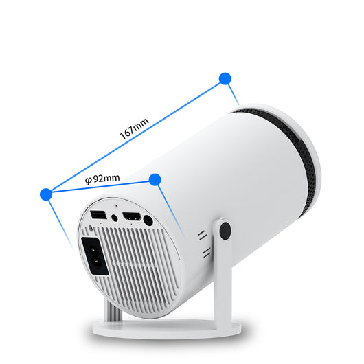 Proyector Portátil 4K Mini con Bluetooth para Cine en Casa