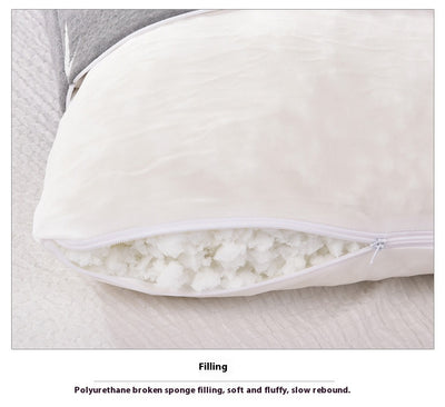 Almohada de Espuma Viscoelástica con Fibra de Bambú y Partículas de Rebote Lento - Image 12