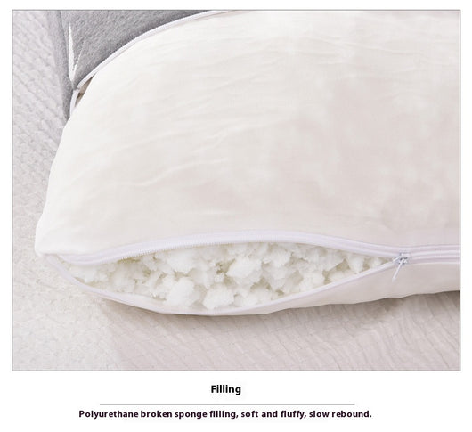 Almohada de Espuma Viscoelástica con Fibra de Bambú y Partículas de Rebote Lento - Image 12