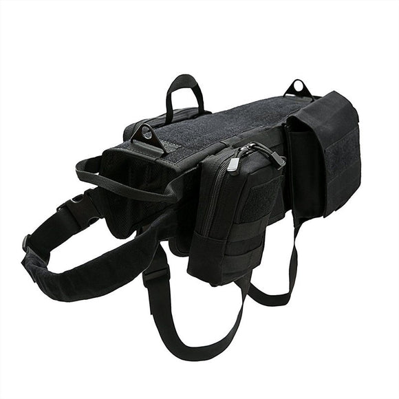 Chaleco Táctico Impermeable para Perros en Nylon Resistente
