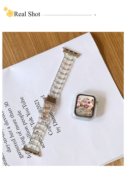 Correa de Reloj Transparente con Grabado Láser Multicolor - Image 10