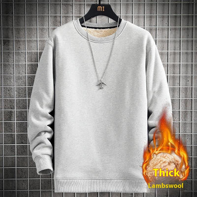 Sudadera con Capucha de Cuero de Cordero para Hombre - Image 9