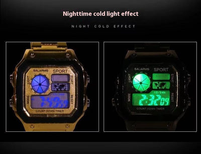 Reloj LED Luminoso de Moda para Hombre con Personalidad - Image 11