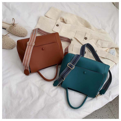 Bolsa Tote Crossbody Estilo Net Red - Image 20