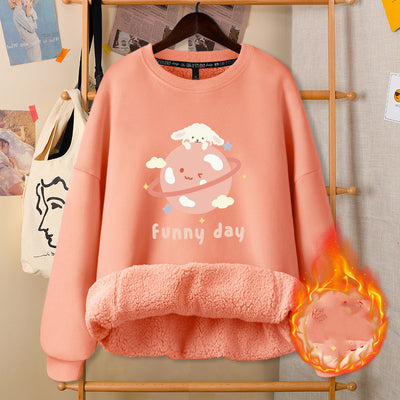 Chaqueta Blanca Cuello Redondo para Otoño e Invierno - Estilo Femenino y Adorable - Image 20