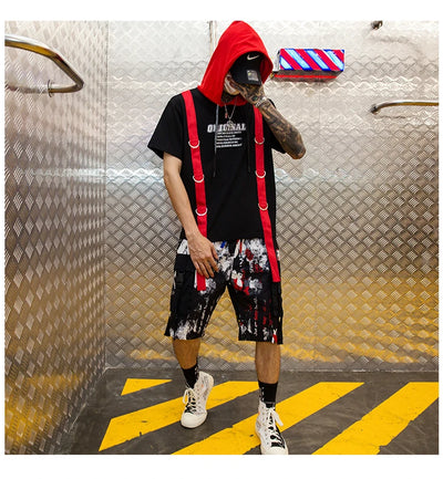 Camiseta Hip-Hop Oversize con Manga Cinco Puntos - Image 9