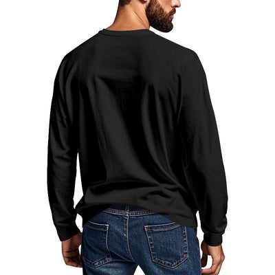 Camiseta Henley de Manga Larga para Hombre - Primavera y Otoño - Image 30
