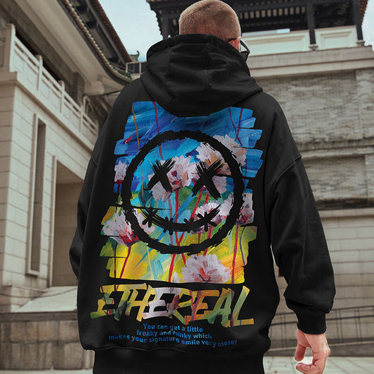 Sudadera Hip-hop Oversized con Capucha para Hombre - Invierno Cálido y Moderno - Image 11