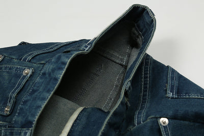 Jeans Deconstructidos con Cierre Lateral - Estilo Urbano Deslavado - Image 11