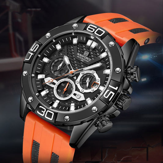 Reloj Deportivo de Negocios con Esfera Grande - Cuarzo Elegante - Image 2