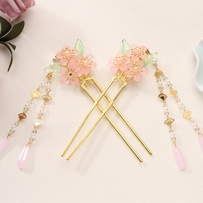 Peineta Novia Hanfu Antigua con Borlas y Peine Decorativo para el Cabello