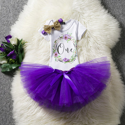 Falda Tutú para Niñas con Mangas de Malla - Image 11